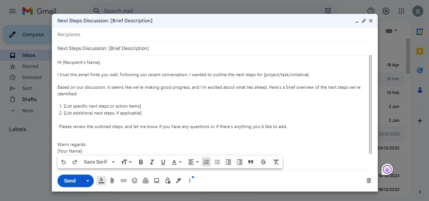How To Write A FollowUp Email Template StepByStep Guide